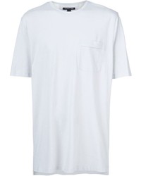 weißes T-shirt von Helmut Lang