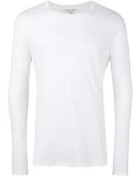 weißes T-shirt von Helmut Lang