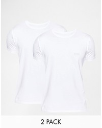 weißes T-shirt von Hugo Boss