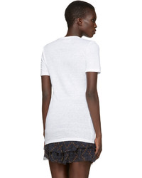 weißes T-shirt von Etoile Isabel Marant