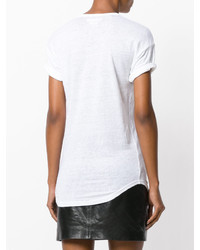 weißes T-shirt von Etoile Isabel Marant