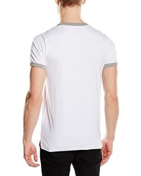 weißes T-shirt von Jack & Jones