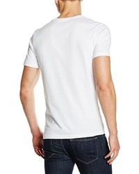 weißes T-shirt von Jack & Jones