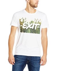 weißes T-shirt von Jack & Jones