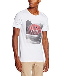 weißes T-shirt von Jack & Jones