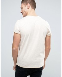 weißes T-shirt von Jack and Jones