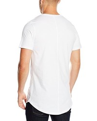 weißes T-shirt von JACK & JONES PREMIUM