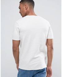 weißes T-shirt von Jack and Jones