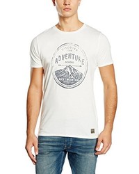 weißes T-shirt von JACK & JONES VINTAGE