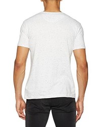 weißes T-shirt von Kaporal