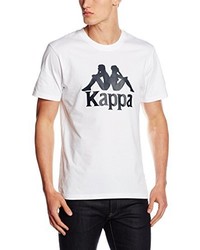 weißes T-shirt von Kappa
