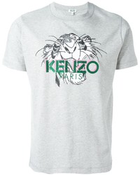 weißes T-shirt von Kenzo