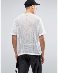 weißes T-shirt von Asos