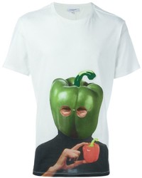 weißes T-shirt von Les Benjamins