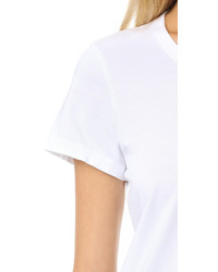 weißes T-shirt von James Perse