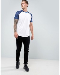 weißes T-shirt von Asos