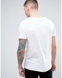 weißes T-shirt von Asos