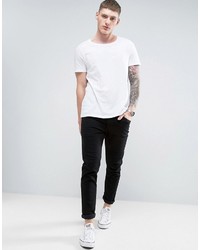 weißes T-shirt von Asos