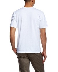 weißes T-shirt von Lonsdale