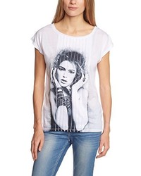 weißes T-shirt von LTB Jeans