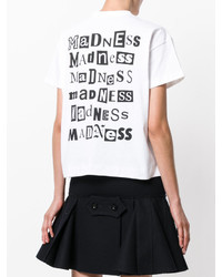 weißes T-shirt von Sacai