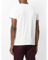 weißes T-shirt von MAISON KITSUNÉ