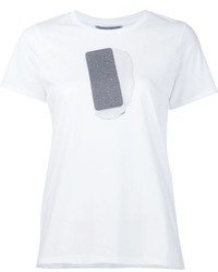 weißes T-shirt von Maiyet