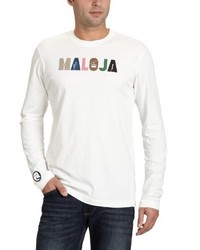 weißes T-shirt von Maloja