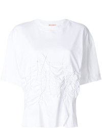 weißes T-shirt von Marni