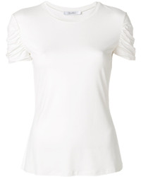 weißes T-shirt von Max Mara