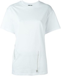 weißes T-shirt von McQ by Alexander McQueen