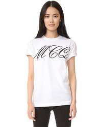 weißes T-shirt von MCQ