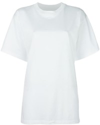 weißes T-shirt von MM6 MAISON MARGIELA