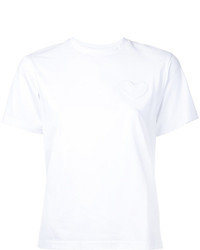 weißes T-shirt von Muveil
