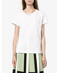 weißes T-shirt von Valentino