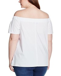 weißes T-shirt von New Look Curves