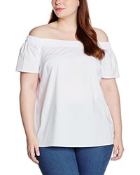 weißes T-shirt von New Look Curves