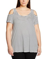 weißes T-shirt von New Look Curves