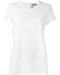 weißes T-shirt von No.21