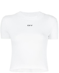 weißes T-shirt von Off-White