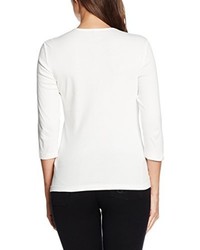 weißes T-shirt von Olsen
