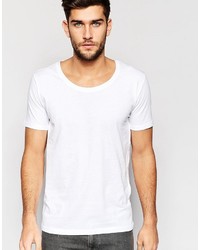 weißes T-shirt von ONLY & SONS