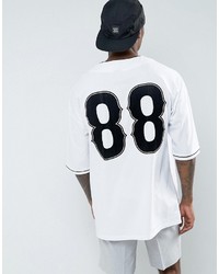 weißes T-shirt von Asos