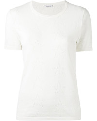 weißes T-shirt von P.A.R.O.S.H.