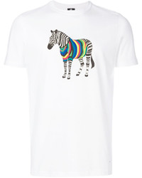 weißes T-shirt von Paul Smith