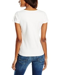 weißes T-shirt von Pepe Jeans