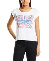 weißes T-shirt von Pepe Jeans