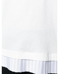 weißes T-shirt von MM6 MAISON MARGIELA