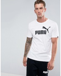 weißes T-shirt von Puma