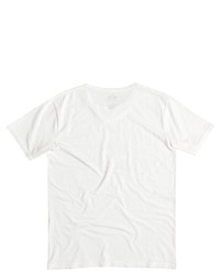 weißes T-shirt von Quiksilver